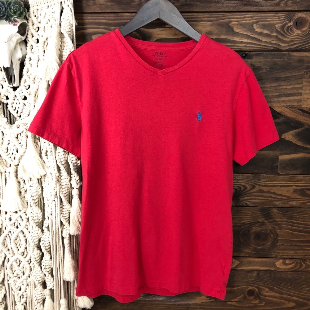 Polo Ralph Lauren | V-Neck Logo Tee - Picture 2 of 4